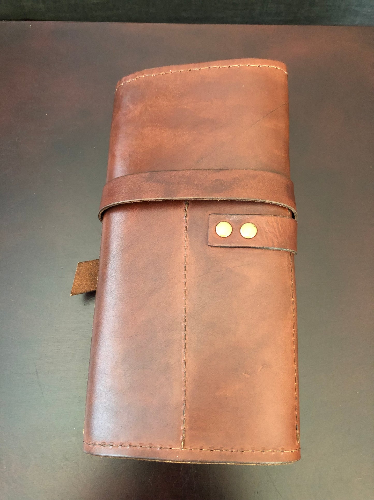Leather Tool Roll | Leather Scissors Case | Barber Roll | Hairstylist Shears Case