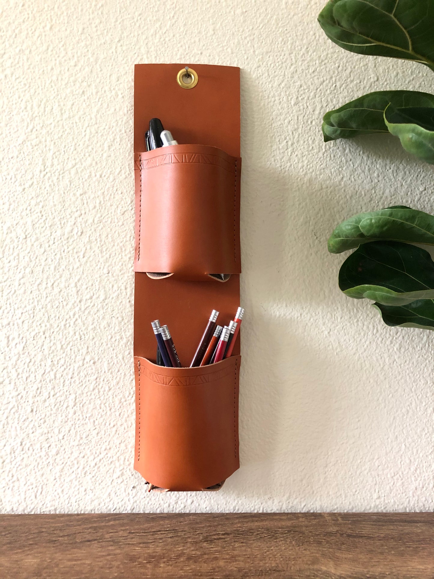 Seconds Sale | Almost Perfect Leather Goods | Leather Wall Caddy