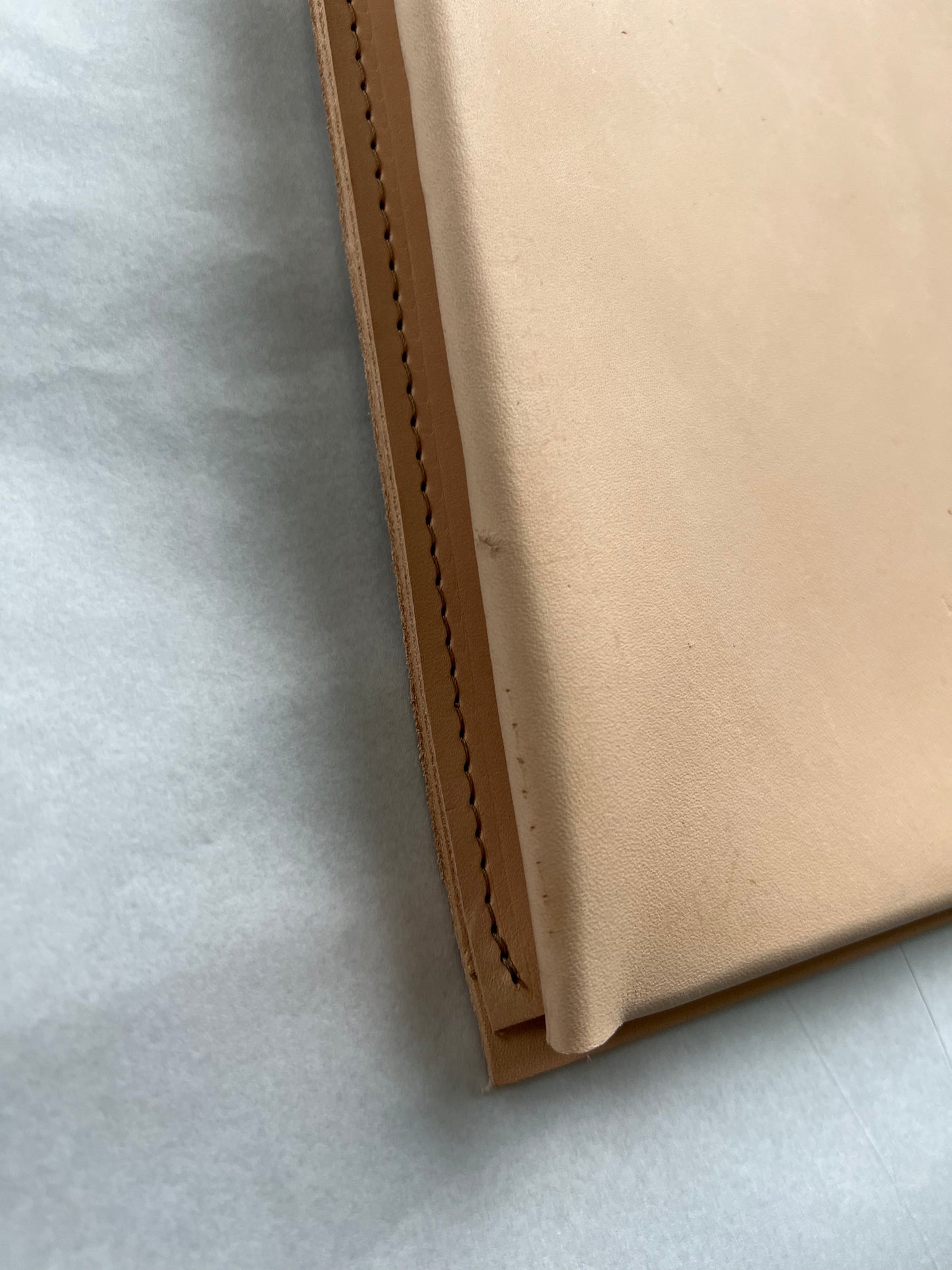 Almost Perfect Leather Record Holder | Record Display Pocket | Vinyl Album Organizer | Music Lover Gift