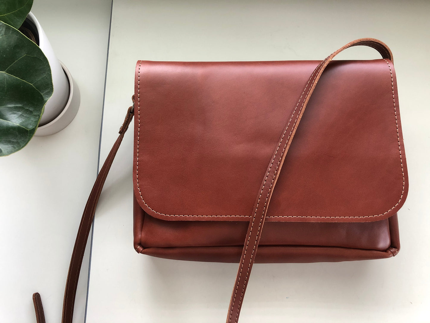 Handcrafted Leather Bag | Buttery Leather Crossbody Bag | Everyday Leather Purse